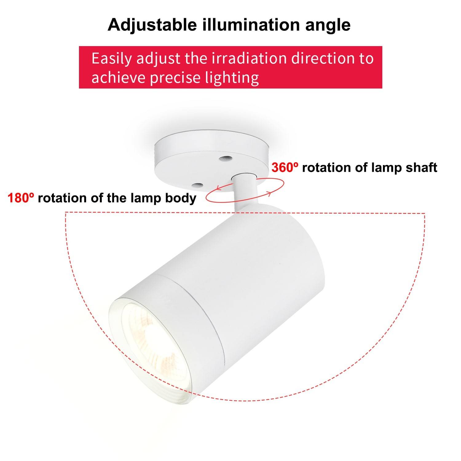 Foco de techo LED orientable - GU10