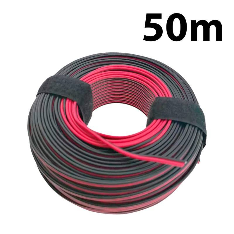 Cable Bipolar Rojo-Negro 2x0.52 12-24V
