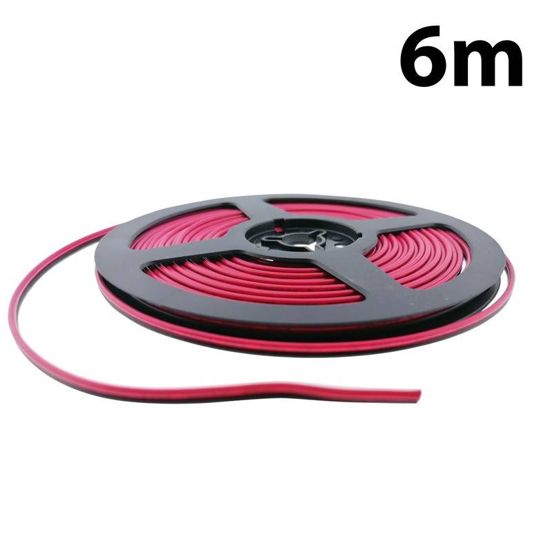 Cable Bipolar Rojo-Negro 2x0.52 12-24V