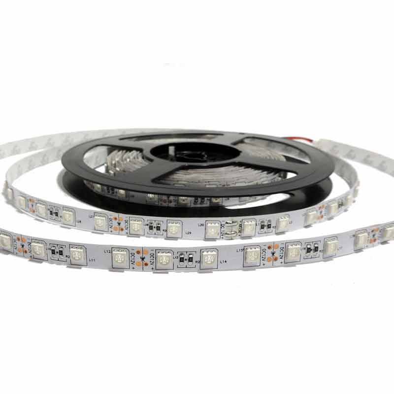 Tira de LED 12V-DC 72W 10mm monocolor IP20 (SMD5050 60cn/m) Rollo 5 metros