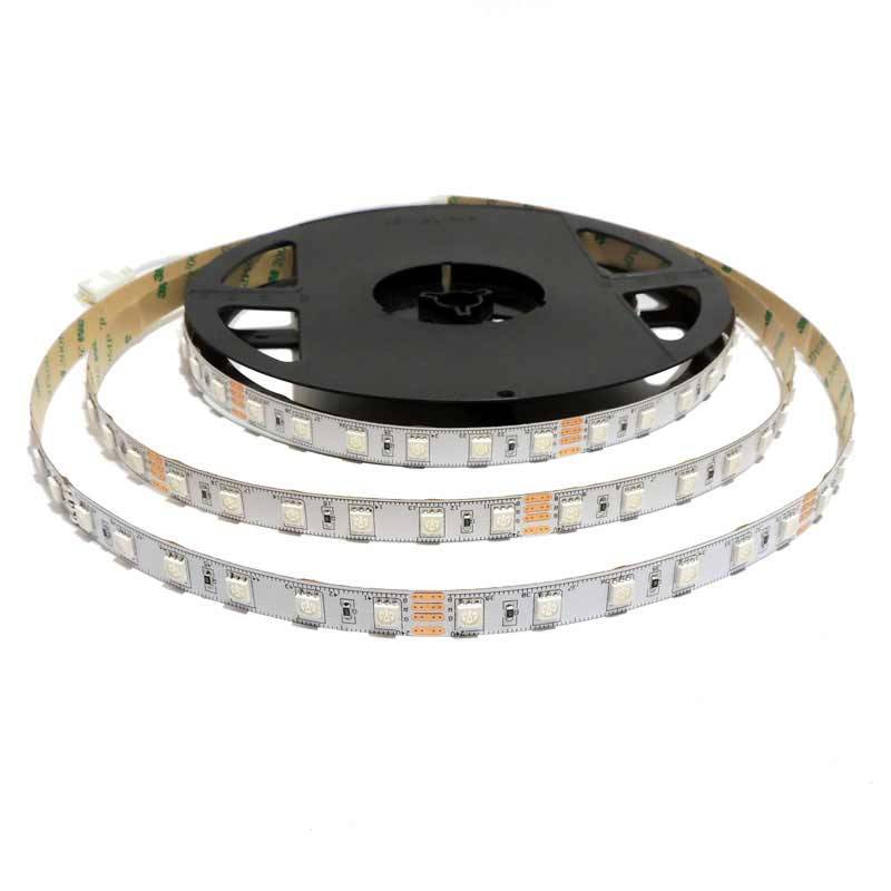 Tira de LED 24V-DC 72W multicolor RGB IP20 Rollo 5 metros