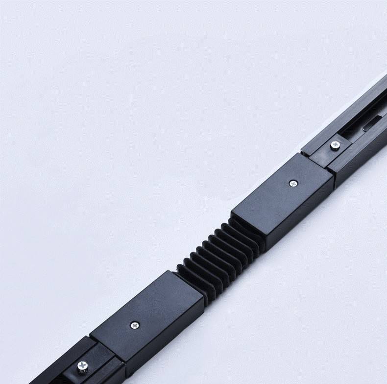 Unión flexible para carril monofásico de superficie