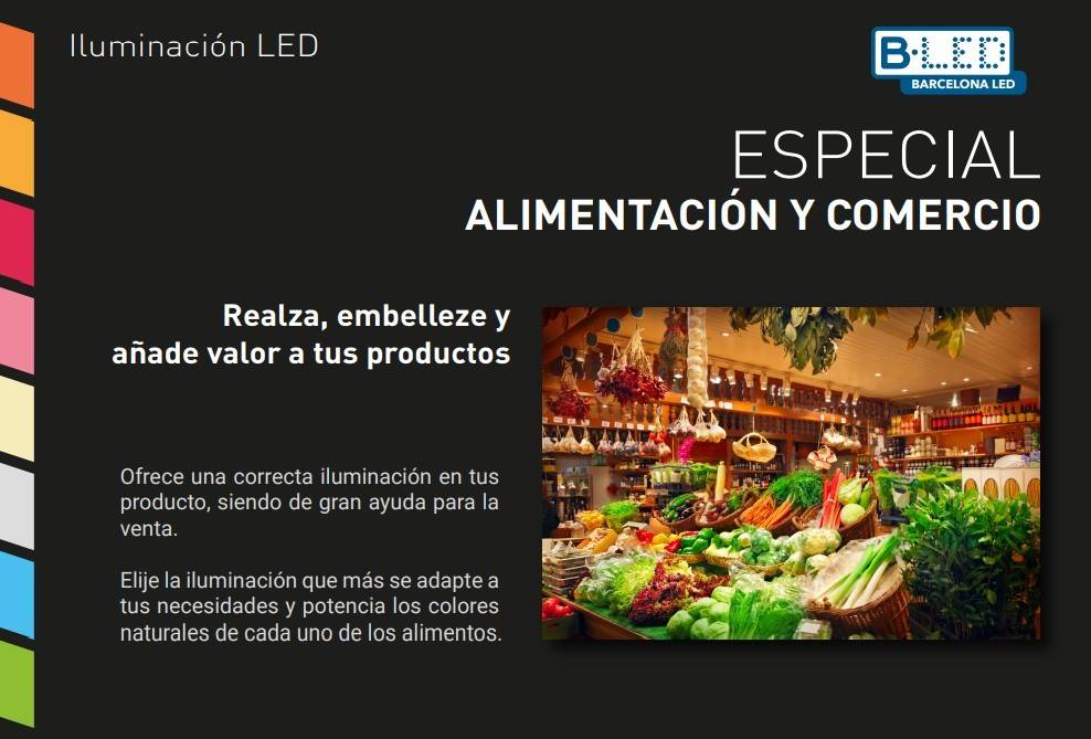 Campana LED 30W especial para panaderías