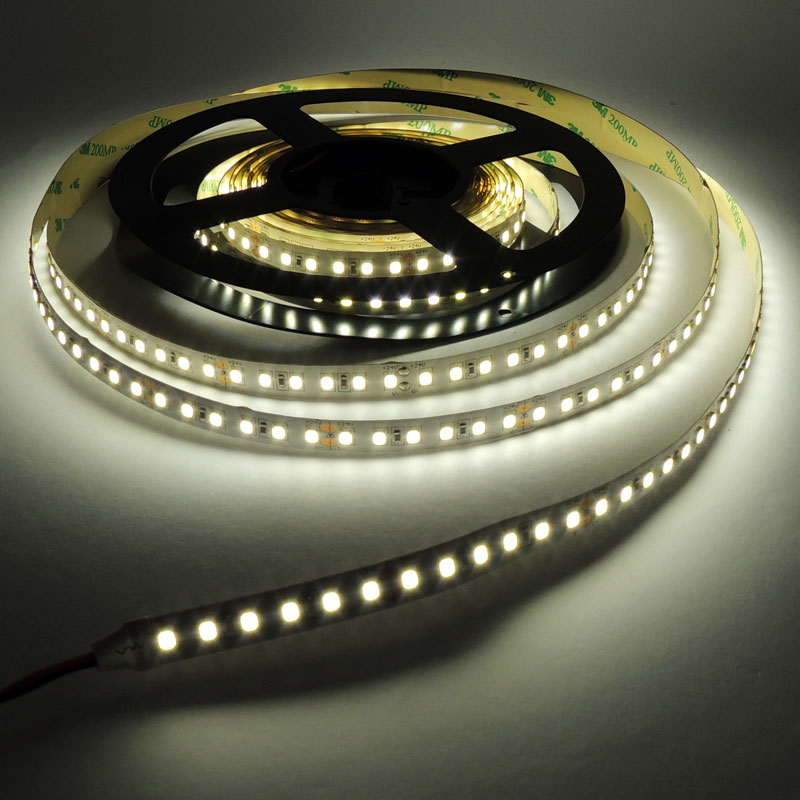 Tira LED 24V DC - 18W/m - Monocolor - 10mm - IP20 - Rollo 5 metros - 120ch/m