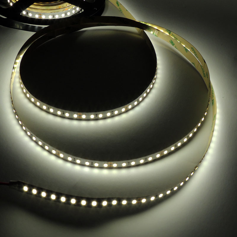 Tira LED 24V DC - 18W/m - Monocolor - 10mm - IP20 - Rollo 5 metros - 120ch/m