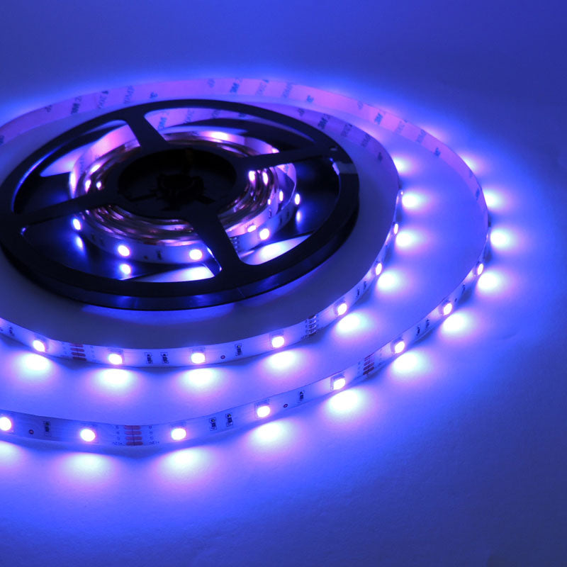 Tira de LED 12V-DC 36W 10mm multicolor RGB IP20 (SMD5050 30ch/m) Rollo 5 metros