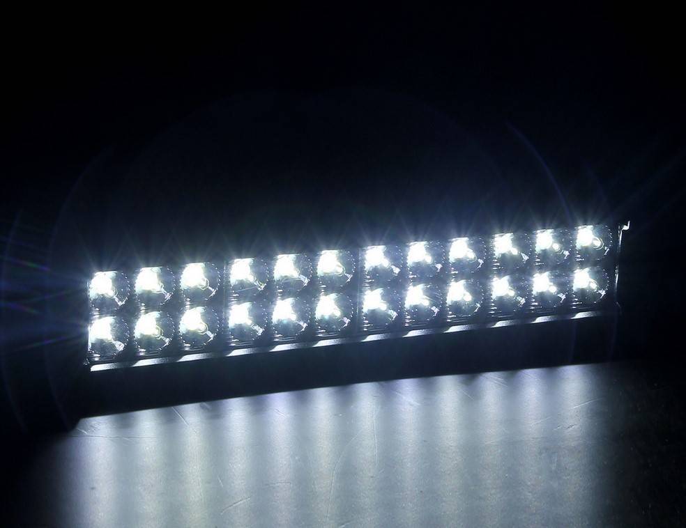 Barra LED 4x4 todoterreno - 72W - 10-40V DC - 12 Pulgadas - 6.000 lm - Ángulo 30º
