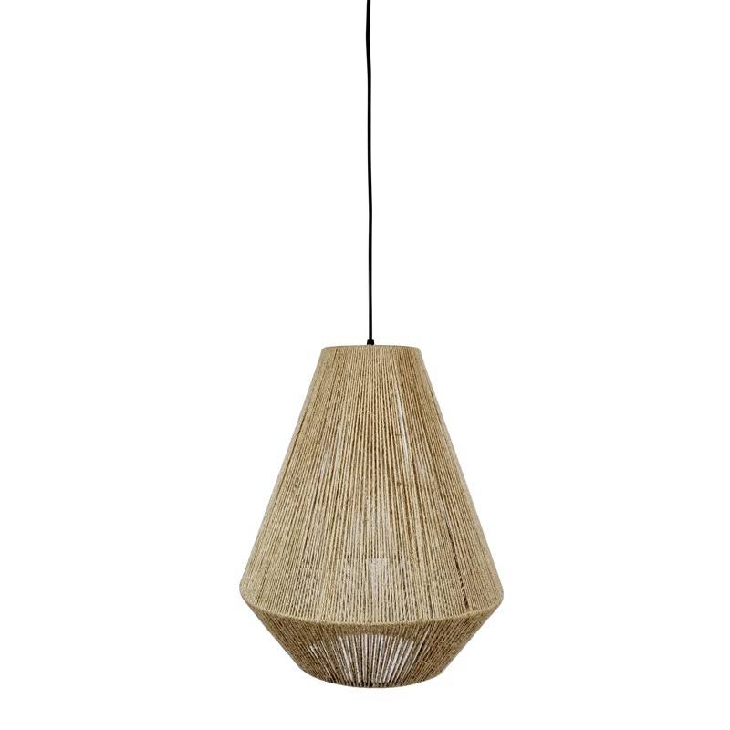 Lámpara colgante cuerda natural "ROSS"