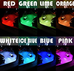 Kit para automóvil LED RGB 12V - Control desde el móvil por bluetooth / WIFI