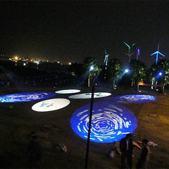 Proyector de logos LED GOBO 40W rotativo exterior - Óptica 20° - IP65