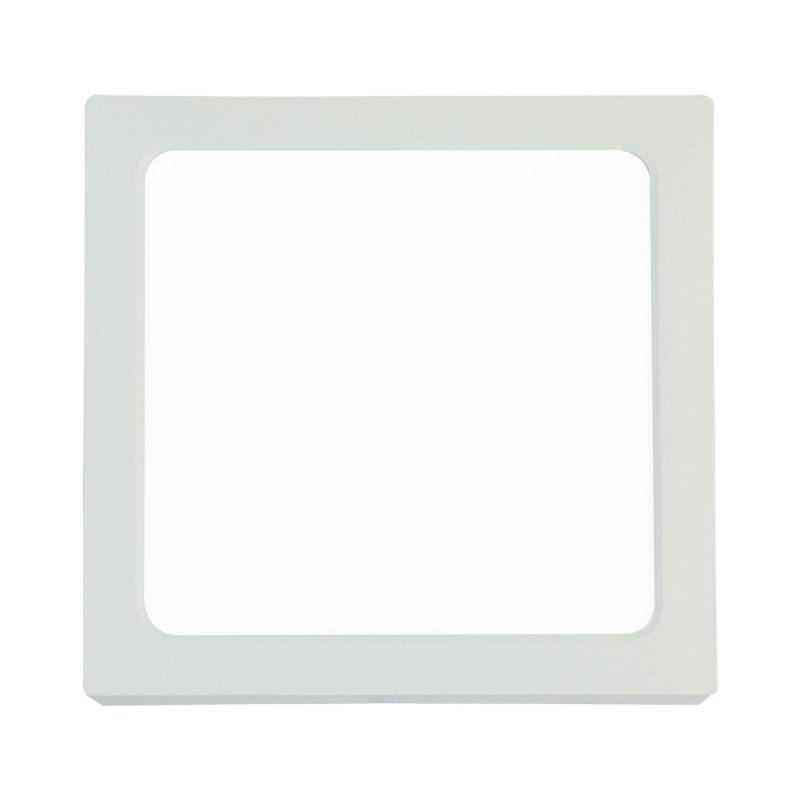 Plafón LED cuadrado 18W Alta Eficiencia