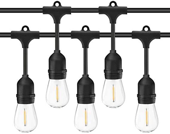 Bombilla LED E27 S14 Transparente de 1W