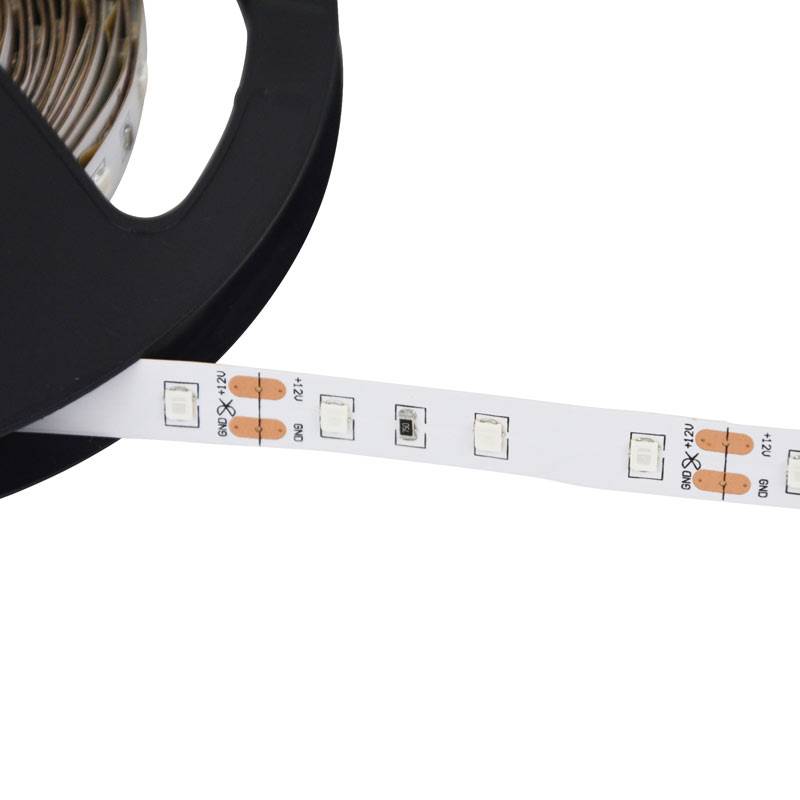 Tira de LED 12V-DC 50W 10mm monocolor IP20 (SMD2835 60ch/m) Rollo 5 metros