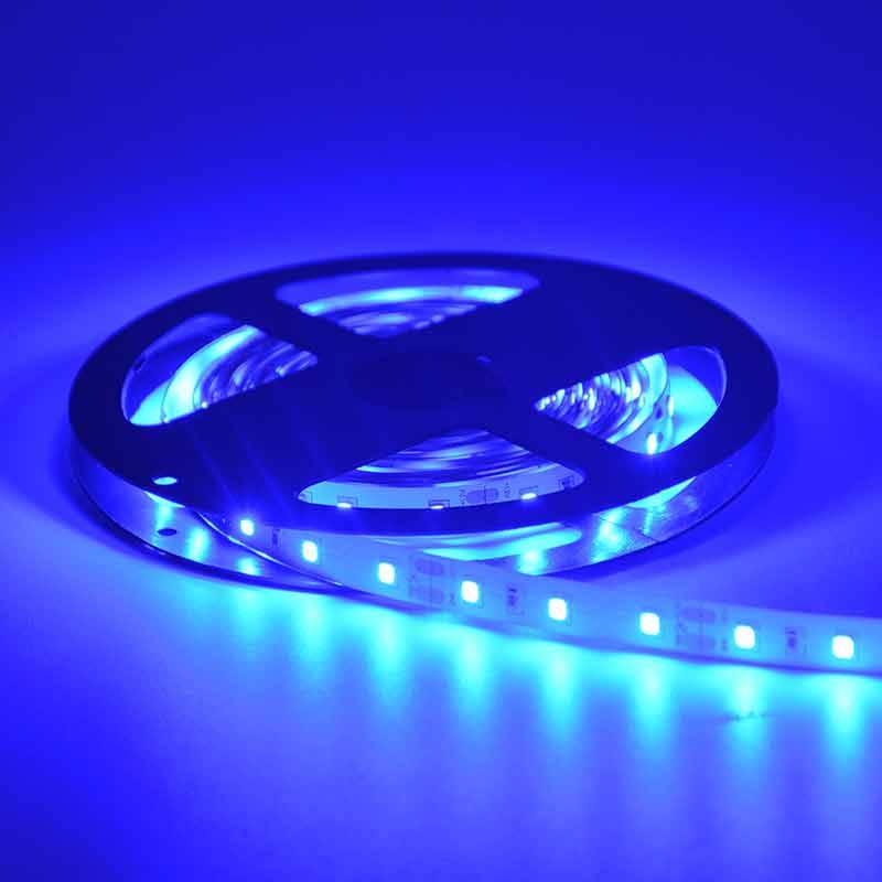 Tira de LED 12V-DC 50W 10mm monocolor IP20 (SMD2835 60ch/m) Rollo 5 metros