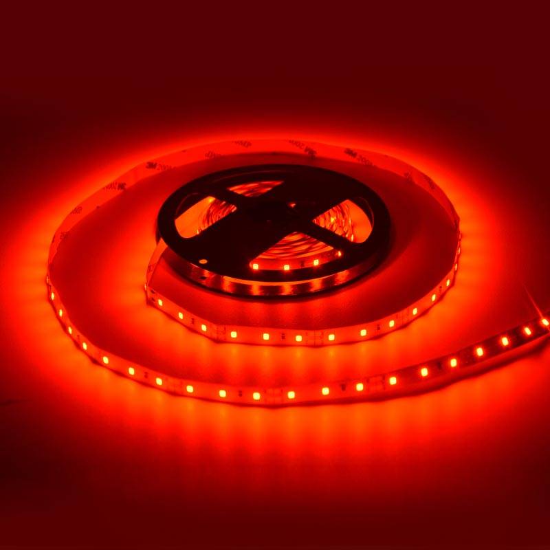 Tira de LED 12V-DC 50W 10mm monocolor IP20 (SMD2835 60ch/m) Rollo 5 metros