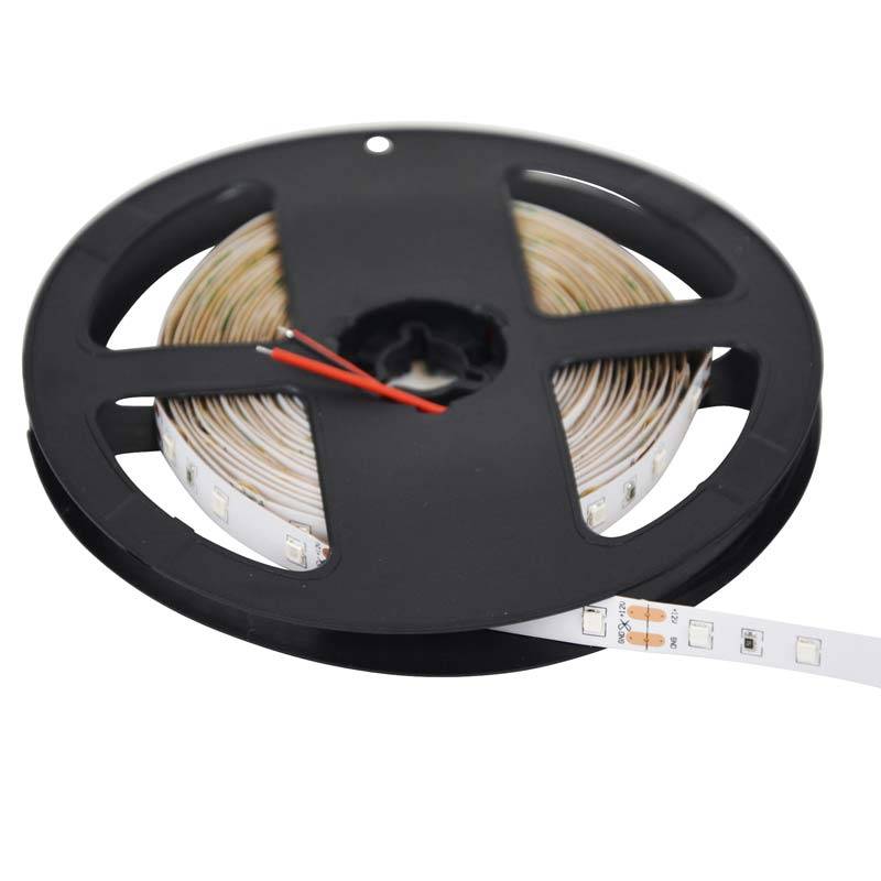 Tira de LED 12V-DC 50W 10mm monocolor IP20 (SMD2835 60ch/m) Rollo 5 metros