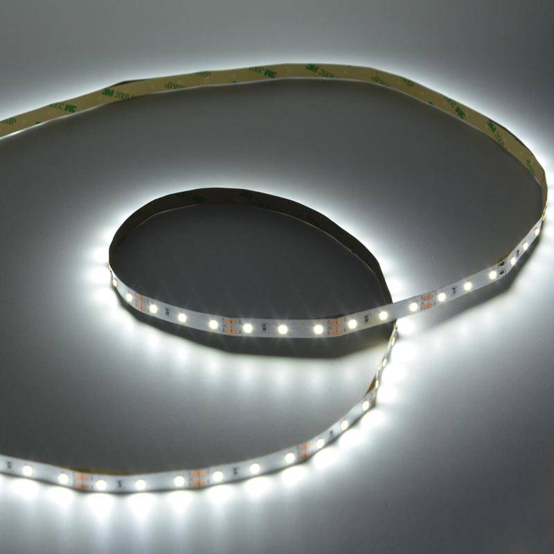 Tira de LED 12V-DC 50W 10mm monocolor IP20 (SMD2835 60ch/m) Rollo 5 metros