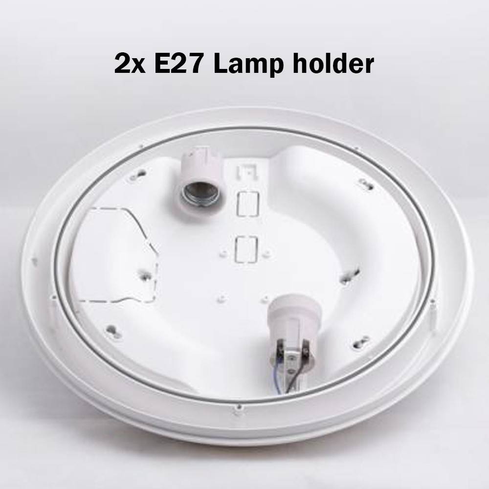 Plafón estanco para techo o pared FUMAGALLI UMBERTA 2x E27 IP66