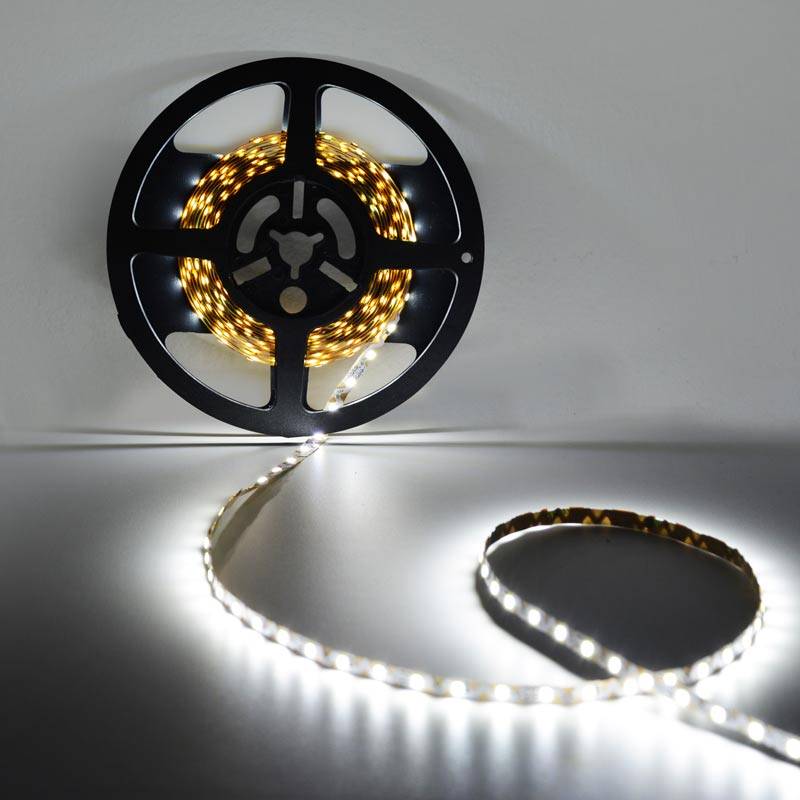 Tira de LED 12V-DC 30W 6mm Zig Zag IP20 (SMD2835 60ch/m) Rollo 5 metros