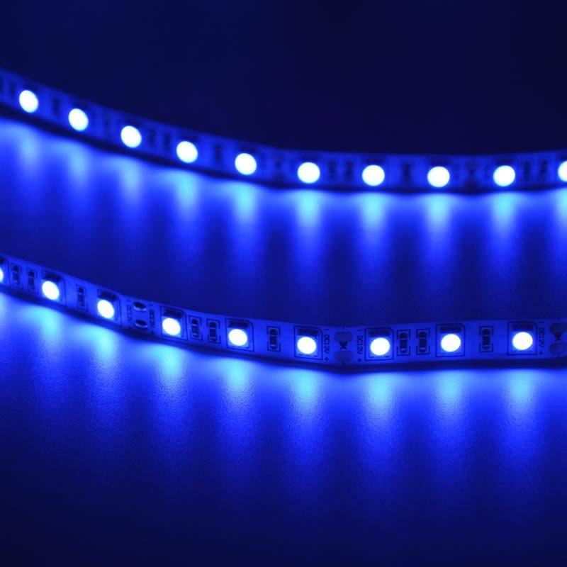 Tira de LED 12V-DC 70W 10mm ultravioleta IP20 (SMD5050 60ch/m) Rollo 5 metros