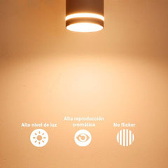 Aplique de techo moderno "Roller" 7W