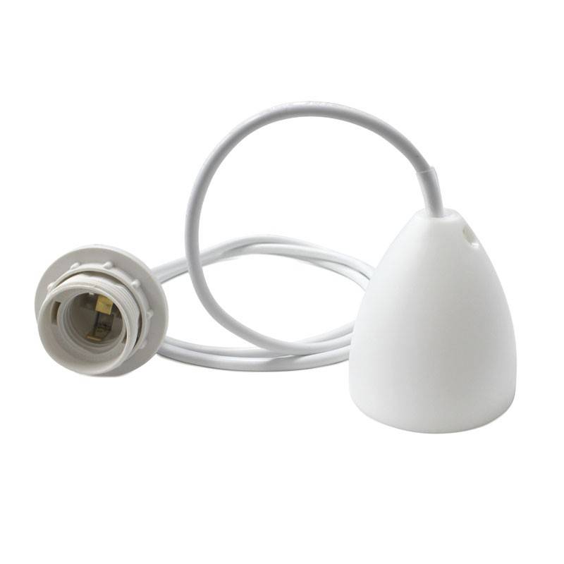Cable colgante para lámpara de techo - E27 - 130cm