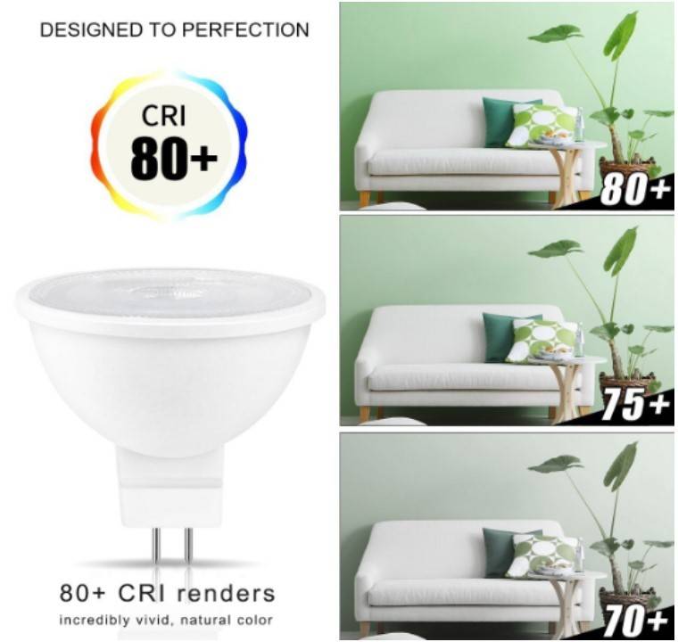 Bombilla GU5.3 LED MR16 12-24V DC 5W