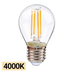 Bombilla LED filamento esférica E27 G45 - 5W