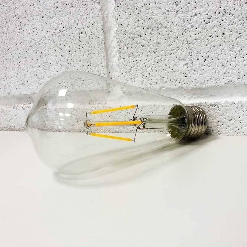 Bombilla LED Vintage Filamento - E27 ST64 - 6W