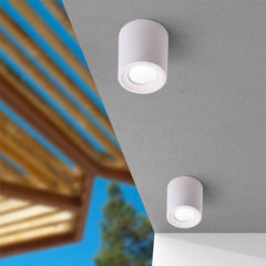 Aplique de techo "LIVIA 90" FUMAGALLI - GU10 - 6W - IP55