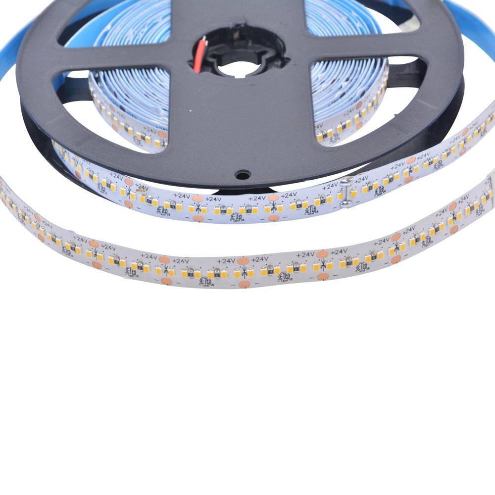 Tira de LED 24V-DC 26W/m CRI90 monocolor IP20 Rollo 5 metros