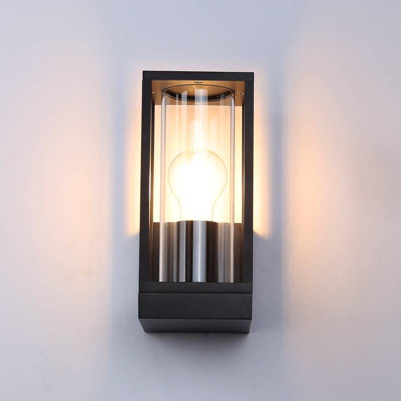 Aplique de pared exterior "LUZY" E27 IP44