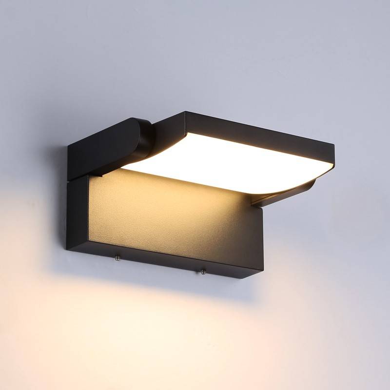 Aplique exterior de pared LED orientable "LUMI" 13W IP54