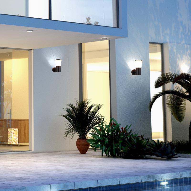 Aplique exterior de pared "ELVA" E27 IP44
