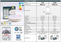 Foco empotrable en suelo LED "CECI 160" - CCT - 10W - Fumagalli - GX53