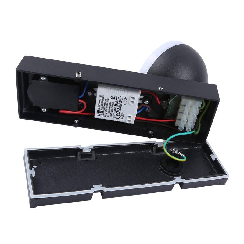 Aplique de pared exterior LED orientable "ATLAS" 9,5W IP54