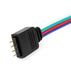 Kit tira LED RGB 5m con fuente, mando y controlador compatible 12V y 24V