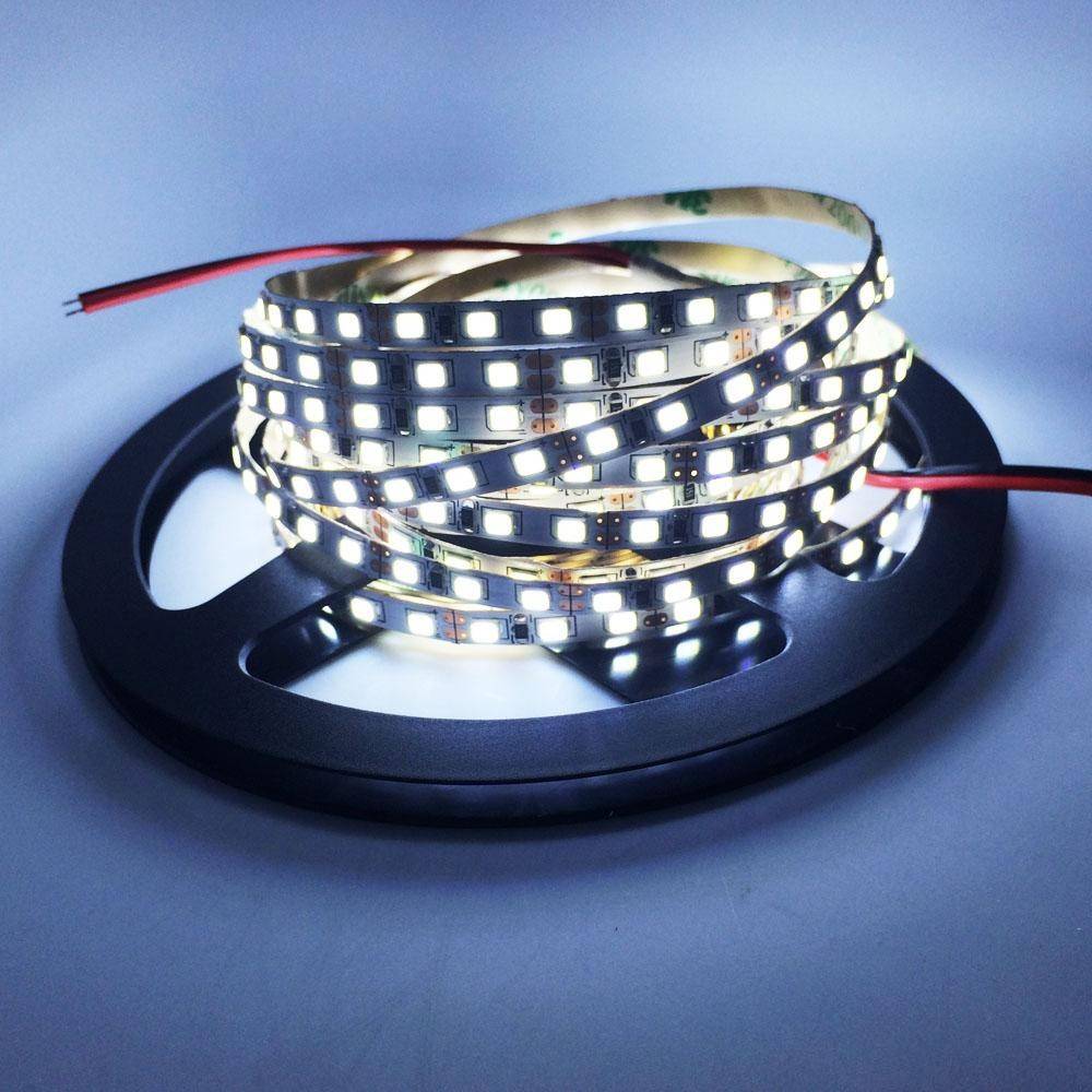 TIRA de LED 24V-DC 9,6W/m ancho 5mm monocolor IP20 Rollo 5 metros