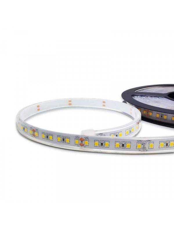 Tira LED 24V DC - Monocolor - 18W/m - 12mm - IP67 - 5 metros - 120ch/m