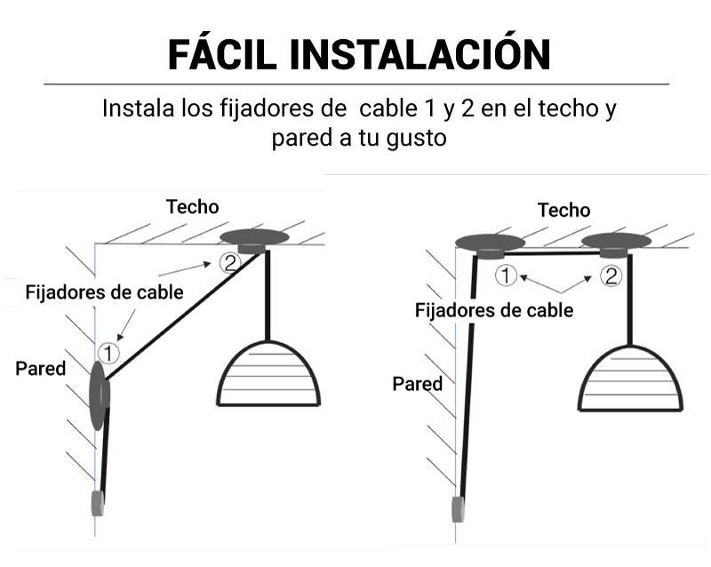 Lámpara colgante de mimbre "Yonna" con cable y enchufe