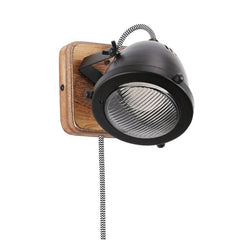Aplique de pared industrial "Mott" - Orientable - GU10 Incluida