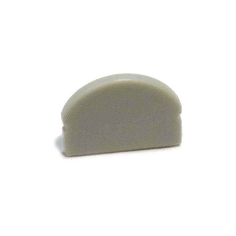 Tapa para perfil de superficie 17x8mm con difusor óptico 60º (1ud)