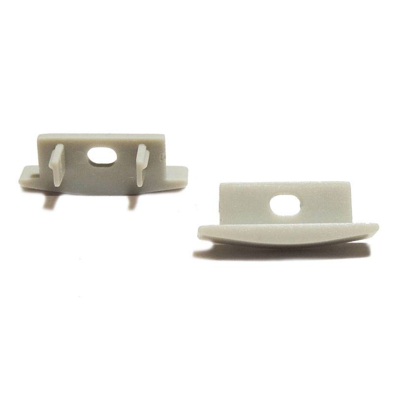 Tapa lateral para perfil empotrable 23x8mm (1ud)