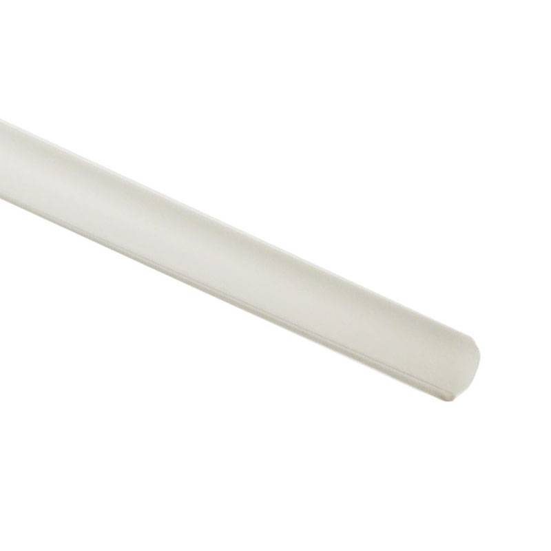 Difusor opal para perfil de aluminio de rincón 45º 16x16mm
