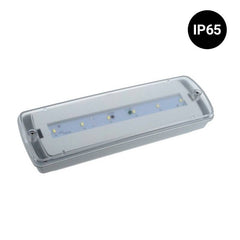 KIT Luz de emergencia LED 3W + Caja estanca - 3h de autonomía - IP65