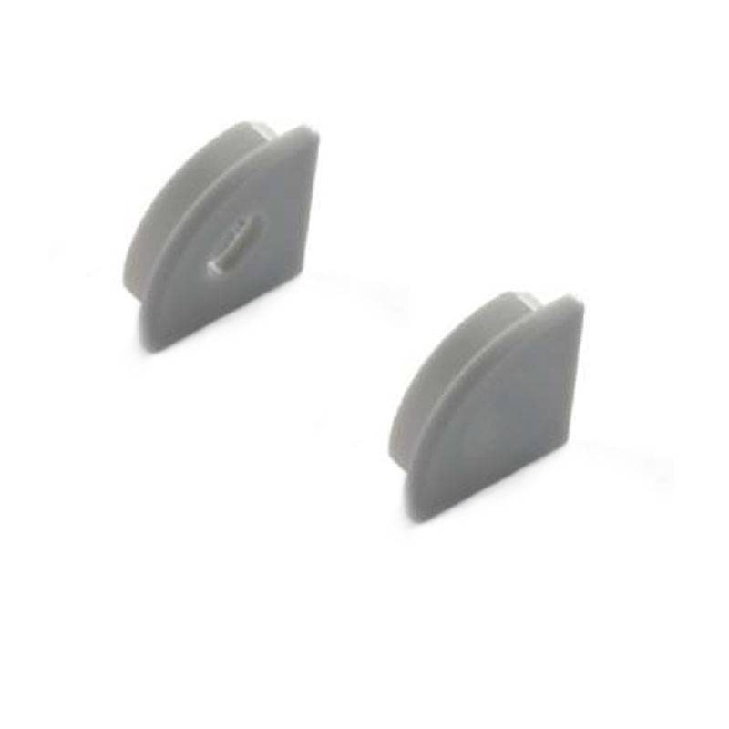 Tapa lateral para perfil de superficie 45º de rincón 16x16mm (1ud)