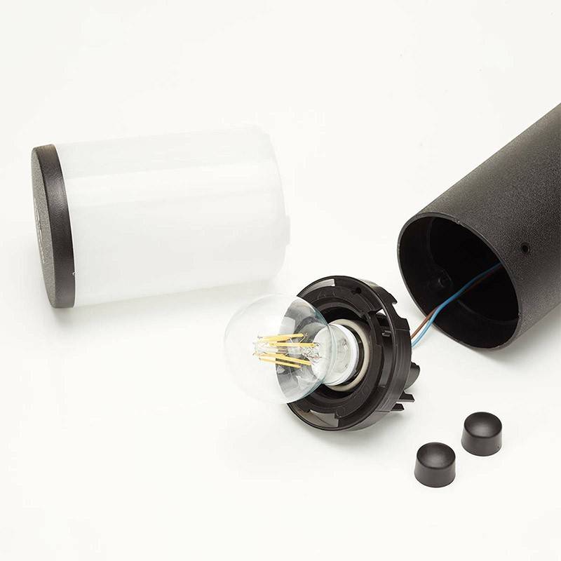 Aplique de pared LED inclinado FUMAGALLI "Amelia Wall" - E27 - IP55