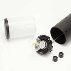 Aplique de pared LED inclinado FUMAGALLI "Amelia Wall" - E27 - IP55