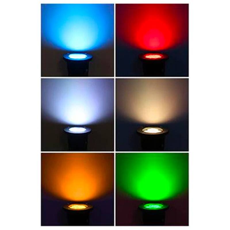 Foco exterior empotrable suelo RGB - 12V DC -9W - IP67