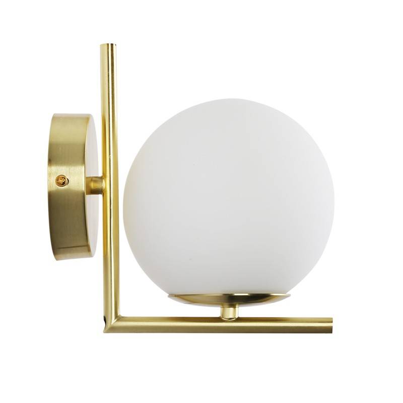 Aplique de pared bola cristal "Margaret"